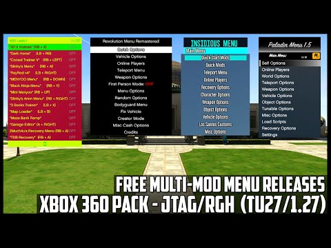 Gta 5 online - free multi-mod menu releases - 6 huge mod menus | XPG Gaming  Community