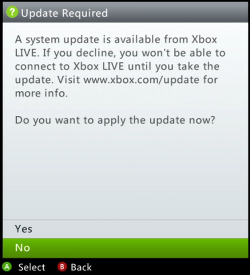 New System Update Xbox 360 27th Nov 2012 *INFO* (2.0.16202.0 & LT+ 3.0) |  XPG Gaming Community