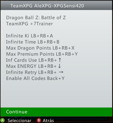 TeamXPG~ Dragon Ball Z -Battle of Z +7Trainer [Upda Jan 24] | XPG Gaming  Community
