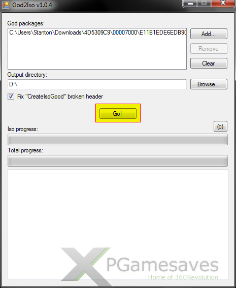 Tutorial] GOD 2 ISO Then Extraction to JTAG Rips | XPG Gaming Community